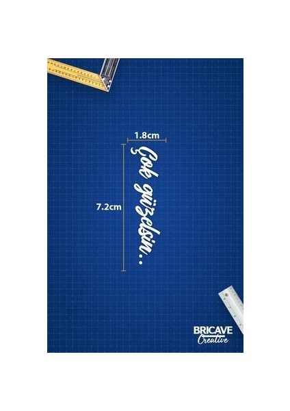 Çok Güzelsin Güneşlik Ayna Yazısı Araba-Motosiklet Cam Etiket Sticker 7,2X1,8Cm modelleri