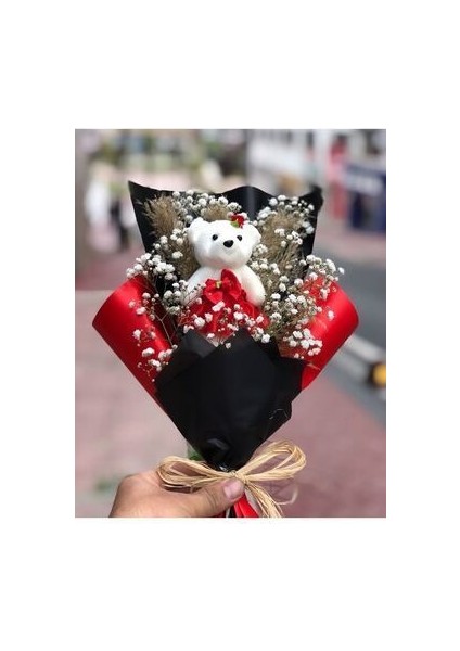 Ayıcık Buketi,sevgiliye Hediye,hediyelik,tekli Ayıcık Buket modelleri