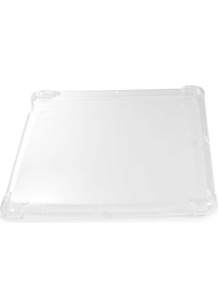 Apple iPad 6 Air 2 9.7.inç A1566-A1567-A1893-A1954 Kılıf Köşe Korumalı Anti Shock Silikon Kapak Şeffaf