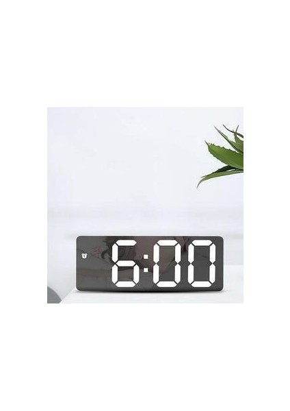 LED Dijital Masa Saati Alarm Termometre Tarih Masaüstü Saat