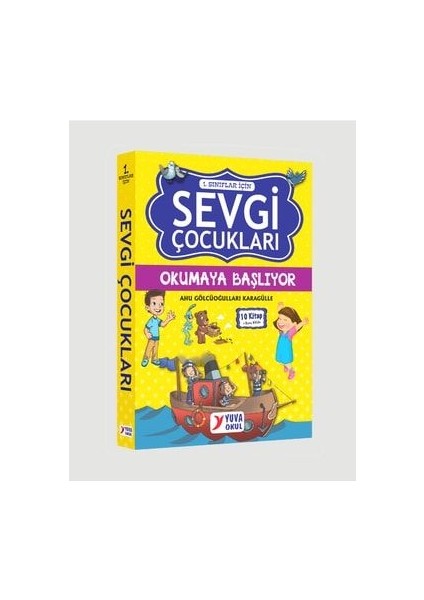 Yuva Okul Yayınları Sevgi Çocukları Artık Okuyor 1 Sınıf