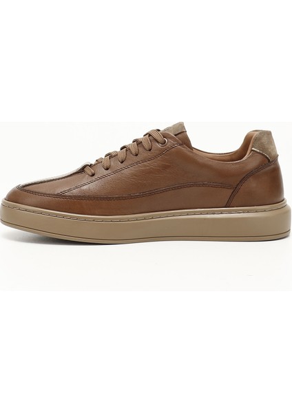 Gön Platinum Hakiki Deri Bağcıklı Erkek Günlük Sneaker 31640