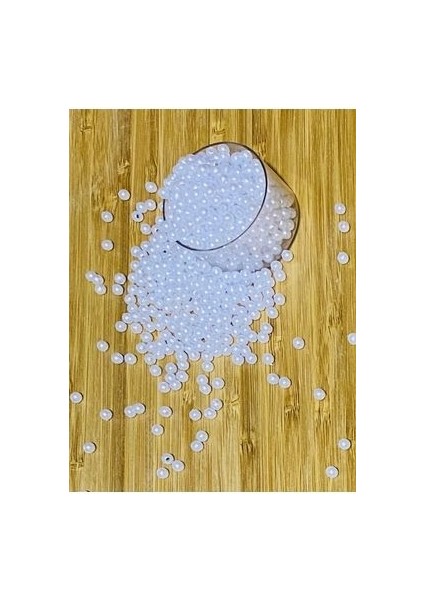 El Işleme Plastik Inci No:4. Paket Içeriği Tahmini 1000 Adet Civarıdır. 25GR.