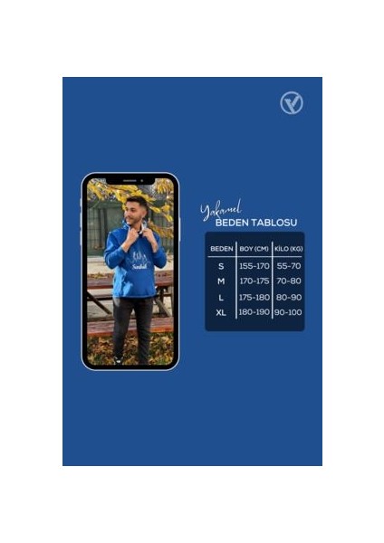 Unisex Sarbak Nakışlı Baskılı Içi Polarlı Oversize Kapüşonlu Kolej Hoodie Sweatshirt indirimleri