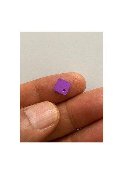 Oya, Havlu, Halay Mendili Yan Delikli Kare El Işleme Pul. Mor 8mm. 20GR Tahmini 680 Adet. modelleri