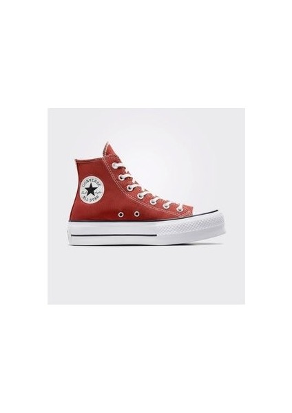 CTAS/A06896C Converse Chuck Taylor All Star Lift Platform Kadın Kırmızı Sneaker