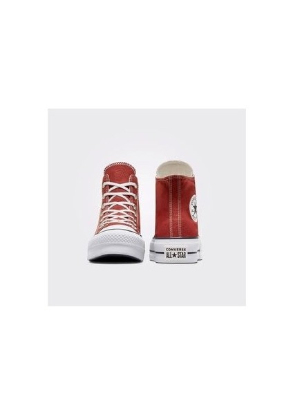 CTAS/A06896C Converse Chuck Taylor All Star Lift Platform Kadın Kırmızı Sneaker