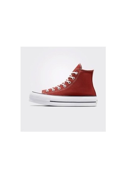 CTAS/A06896C Converse Chuck Taylor All Star Lift Platform Kadın Kırmızı Sneaker