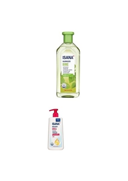Saç Toniği Canlandırıcı Kayın Ağacı 500 ml + Isana %5 Üreli Vücut Losyonu