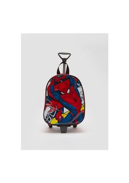 Lcw Accessorıes Spiderman Baskılı Erkek Çocuk Çekçekli Çanta