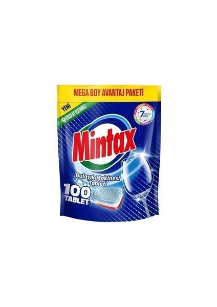 Bulaşık Makinesi Tablet Deterjanı 100LÜ