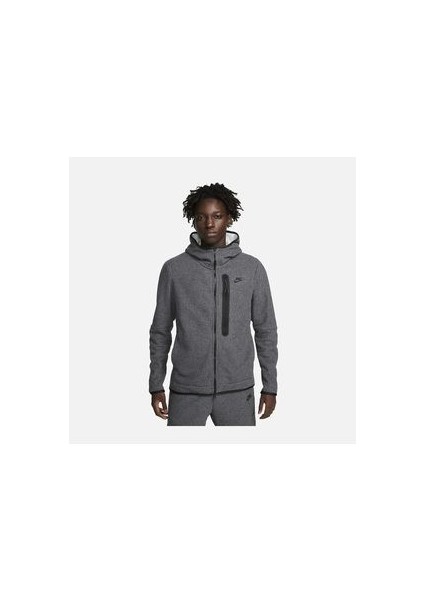 Sportswear Tech Fleece Winter Full-Zip Hoodie Erkek Sweatshirt (DQ4801-010)