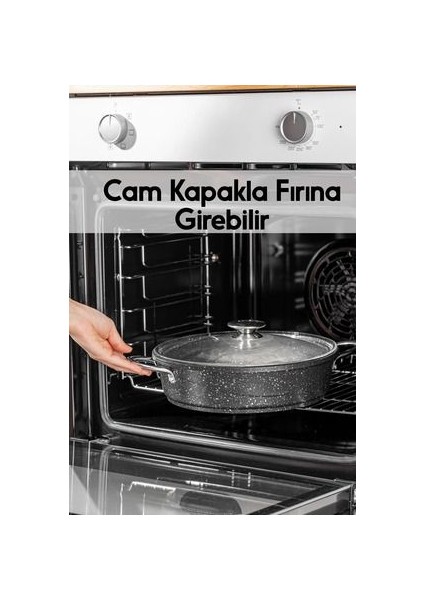 Alkar Döküm Granit Tencere 28 cm modelleri