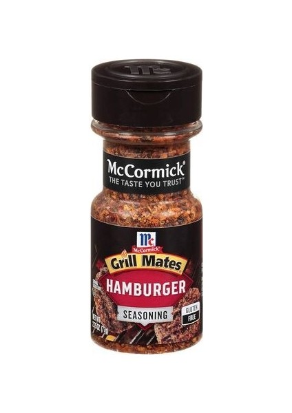 Grıll Mates Hamburger Seasoıng Gluten Free 77 gr