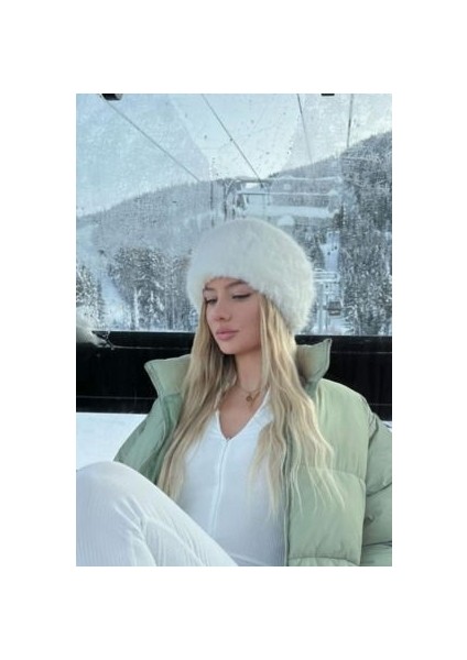 Trend Kışlık Suni Kürk Kalpak Şapka Kürk Kalpak Şapka