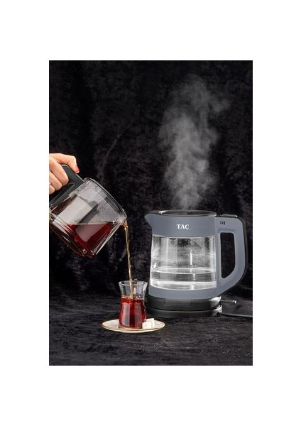 Glassdem Cam Demlikli Çay Makinesi fiyatları