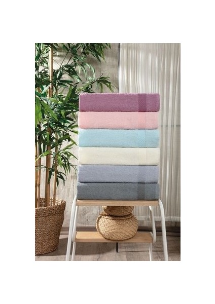 Ivy 6'lı El & Yüz Havlu Seti