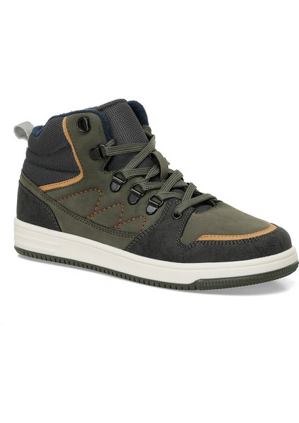 Layın Hı G 4pr Haki Erkek Çocuk High Sneaker