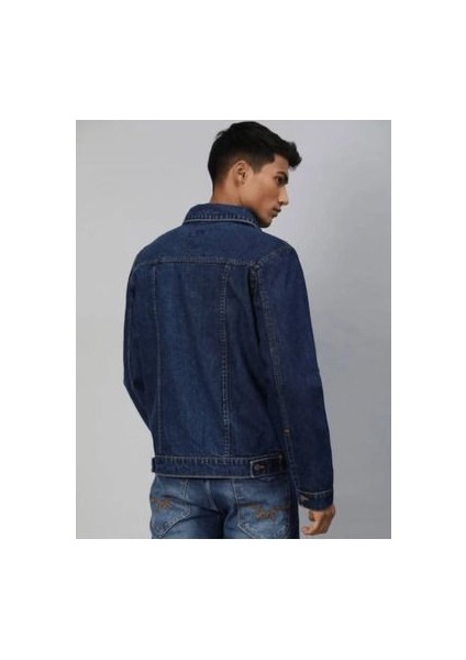 Erkek Lacivert Slim Fit Kot Ceket fiyatları