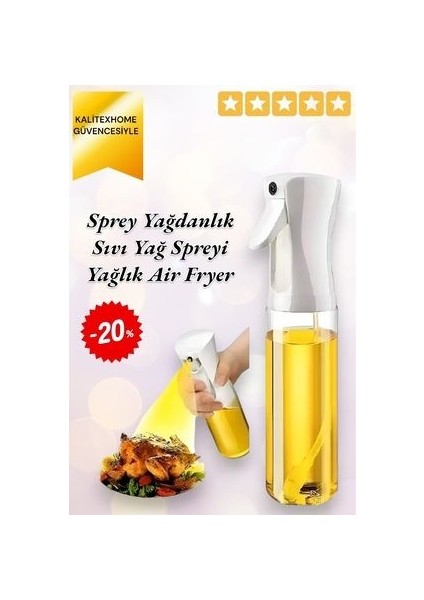 Sprey Yağdanlık Airfryer Püskürtme Yağdanlık