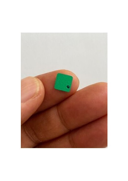 Oya,havlu, Halay Mendili Yan Delikli Kare El Işleme Pul Yeşil 8mm 20GR. Tahmini 680 Adet modelleri