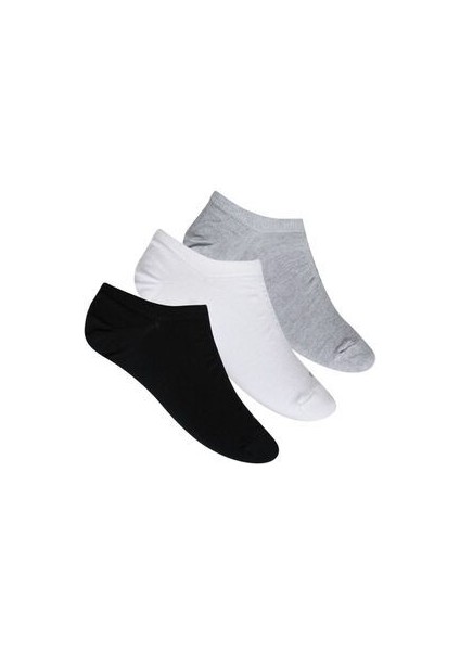 Unisex Düz 5'li Patik Çorap modelleri