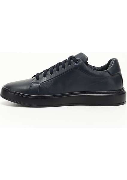 Gön Platinum Hakiki Deri Bağcıklı Erkek Günlük Sneaker 31641