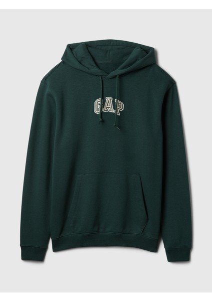 Erkek Koyu Yeşil Gap Logo Sweatshirt