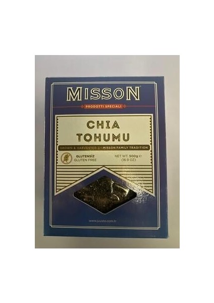 Chia Tohumu Chia Seeds 500 gr