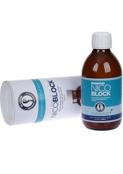 Dr.erdem 🧠 Nicoblock Lipozomal B3 | Karabaş Otu, Çörekotu Yağı ve Fosfotidilkolin İçeren Sıvı Takviye 300 ml modelleri