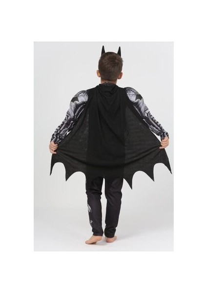 Çocuk Pelerinli Batman Kostümü - Çocuk Pelerinli Batman Kıyafeti fiyatları