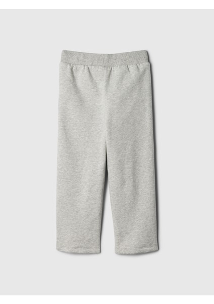 Erkek Bebek Gri Gap Logo Straight Leg Pull-On Fleece Eşofman Altı modelleri