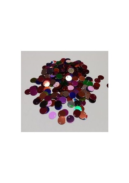 Yan Delikli Oya, Havlu, Abiye, Çeyizlik El Işleme Pul 8mm 20 gr Takriben 750 Adet Karışık