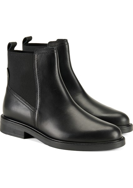 Molira Siyah Kadın Deri Bot