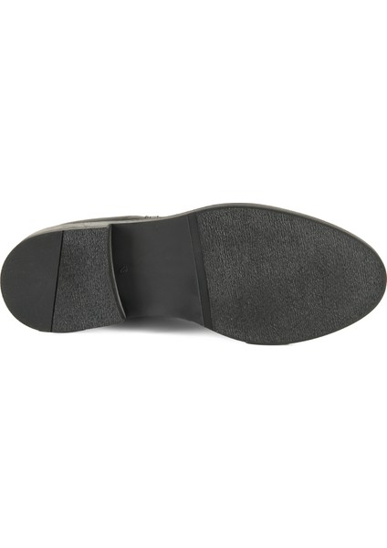 Molira Siyah Kadın Deri Bot indirimleri