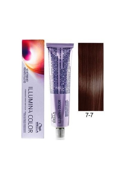 Illumina Süper 7/7 Orta Kahve Kumral Saç Boyası 60ML GKÜRÜN86 fiyatları
