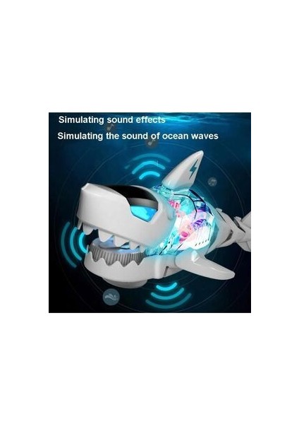 Müzikli ve Işıklı Oyuncak Robot Köpek Balığı Eğitici Oyuncak fırsatları