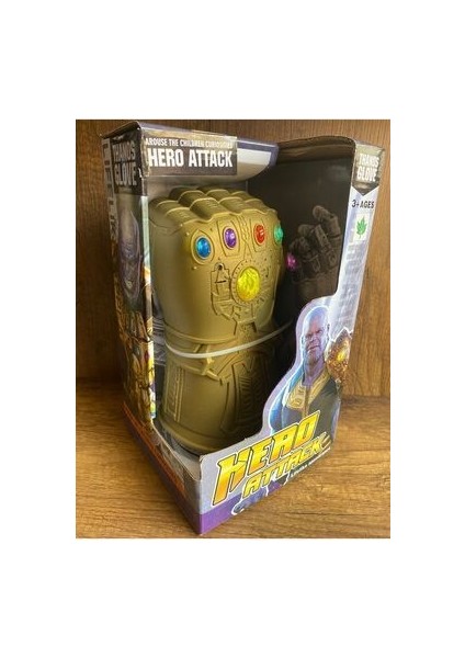 Thanos Oyuncak Işıklı Sesli Eldiveni - Sonsuzluk Eldiven Taşlı Thanos Eldiveni Giyilebilir fiyatları