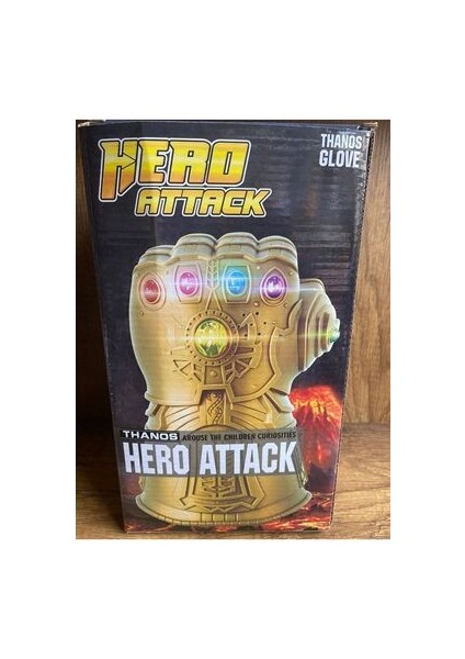 Thanos Oyuncak Işıklı Sesli Eldiveni - Sonsuzluk Eldiven Taşlı Thanos Eldiveni Giyilebilir fırsatları