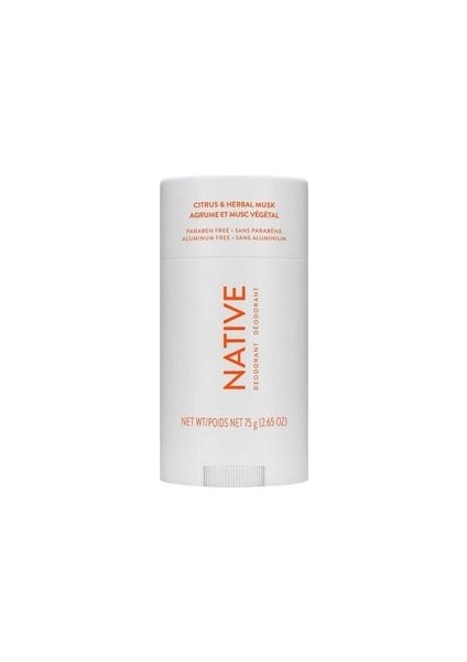 Natıve Deodorant Citrus & Herbal Musk 75 gr