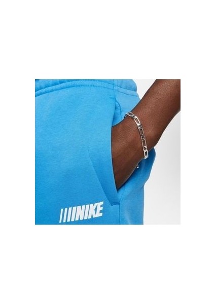 Sportswear Standard Issue Fleece Cargo Erkek Eşofman Altı Mavi FN5200-435