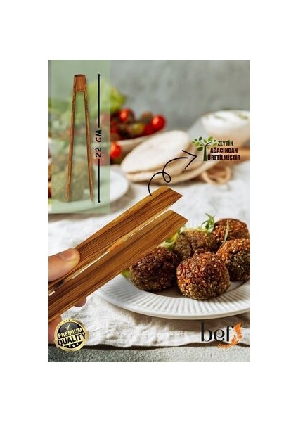 Servis Maşası Ahşap Maşa Zeytin Ağacı El Yapımı Maşa Mutfak Sunum Seti Servis Seti Mutfak Gereçleri fırsatları