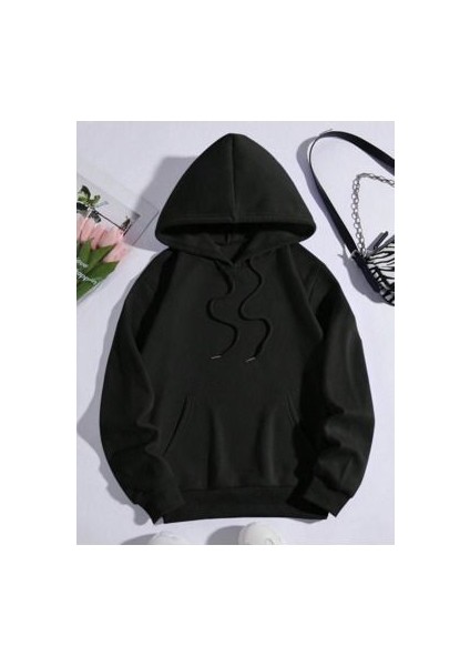 Oversize Unisex Baskılı 3 Iplik Şardonlu Sweatshirt Hoodie fiyatları