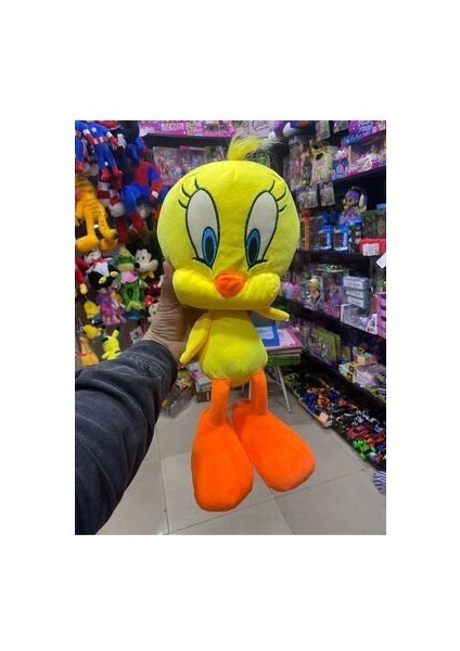 Tweety Peluş Oyuncak Gerçekçi Tweety Peluş Oyuncak 45 cm fiyatları