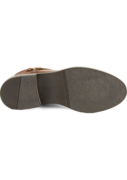 Vesla Taba Kadın Deri Bot indirimleri