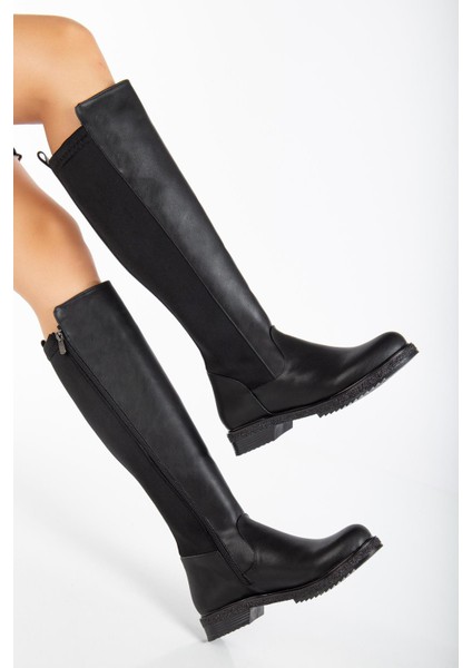 Suins Vesla Kadın Arkası Dalgıç Kumaş Lastikli Streç Çizme fiyatları