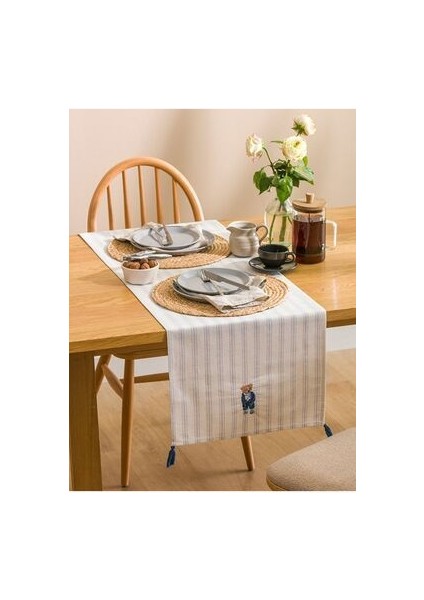 Lcw Home Ayıcık Nakışlı Runner 45X150 cm