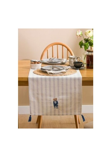 Lcw Home Ayıcık Nakışlı Runner 45X150 cm