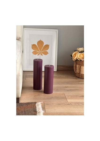 2 Li Mor Büyük Blok 25 Cm ve 30 cm kokulu fiyatları