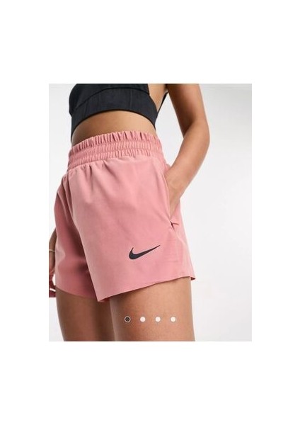 Dri-Fıt Running Division Yüksek Belli 8 cm Slip Astarlı Cepli Kadın Koşu Şortu Ndd Sport